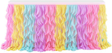 Load image into Gallery viewer, ~Tulle Whimsical Table Skirt (New)~
