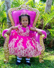 Load image into Gallery viewer, Princess Pink Mini Throne