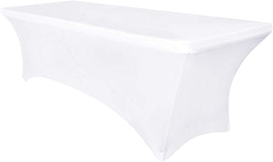 6ft Stretch Spandex Table Cover for Standard Folding Tables