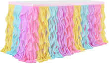 Load image into Gallery viewer, ~Tulle Whimsical Table Skirt (New)~

