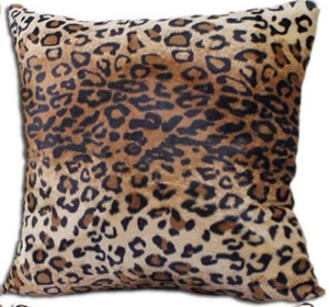~Animal Print Decorative Throw Pillows (New)~